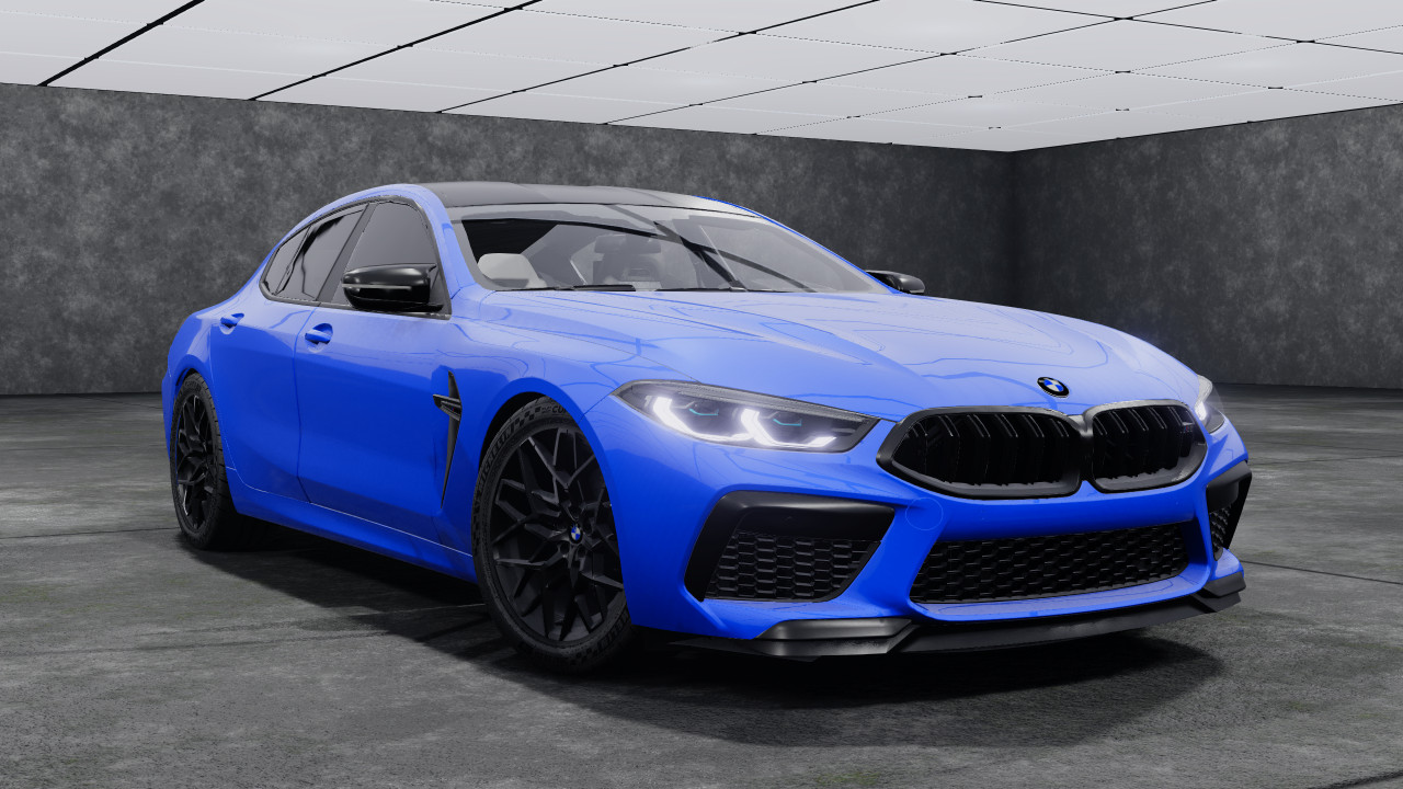 BMW M8 Competition Sedan Test Version